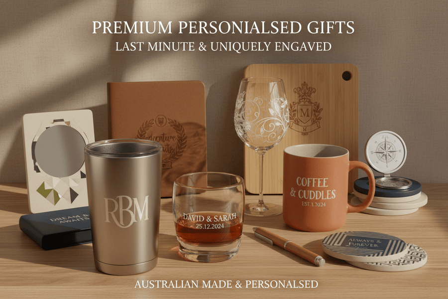 Last Minute Personalised Gifts - Pixel Burn Custom Laser Creations