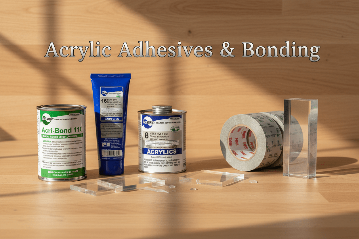 Acrylic Adhesives & Bonding - Pixel Burn Custom Laser Creations