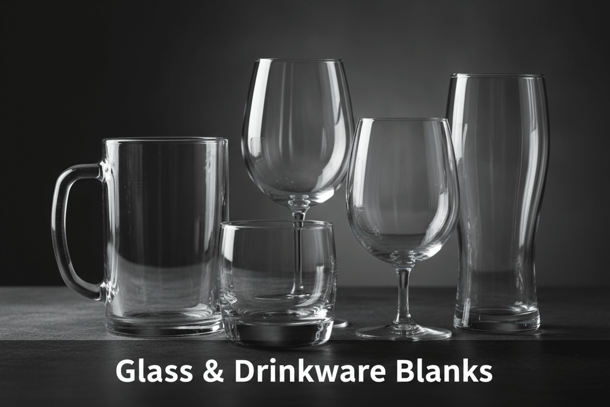 Glass & Drinkware Blanks - Pixel Burn Custom Laser Creations