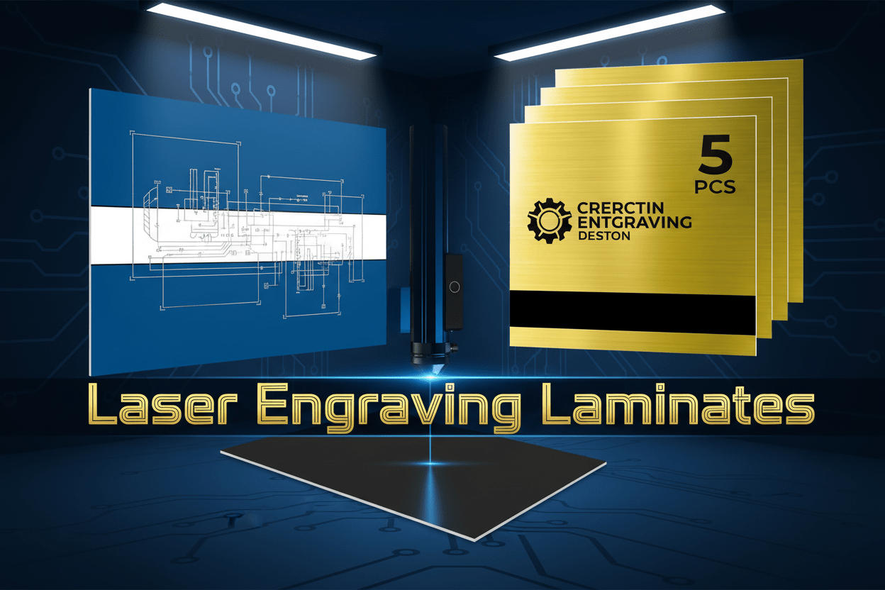 Laser Engraving Laminates - Pixel Burn Custom Laser Creations