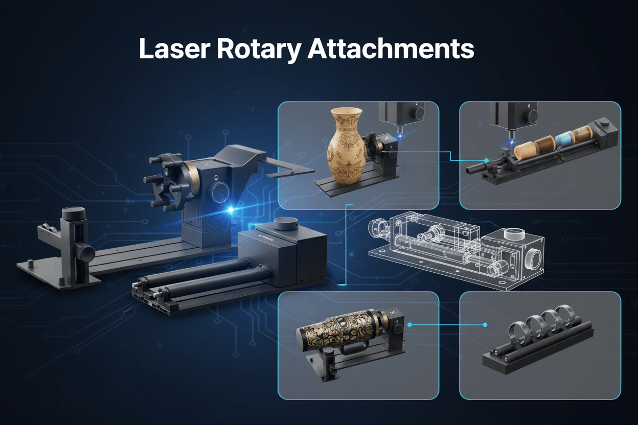 Laser Rotary Attachments - Pixel Burn Custom Laser Creations