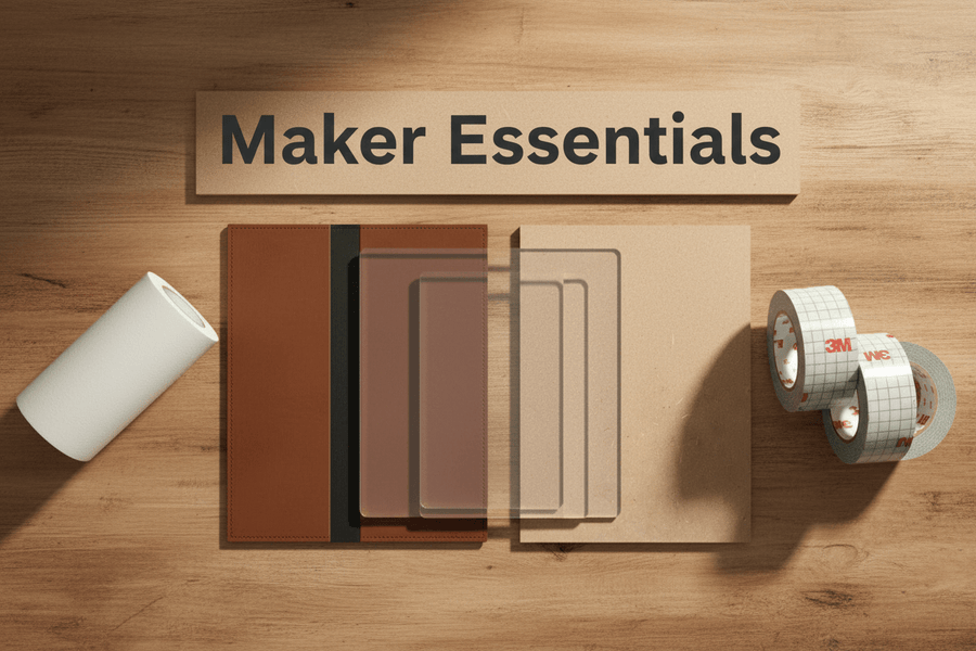 Maker Essentials - Pixel Burn Custom Laser Creations