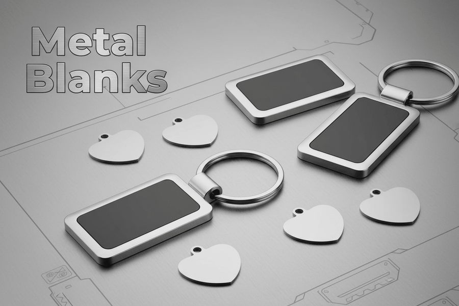 Metal Blanks - Pixel Burn Custom Laser Creations