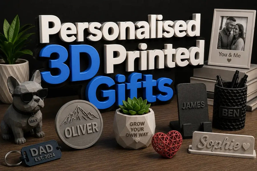 Personalised 3D Printed Gifts - Pixel Burn Custom Laser Creations
