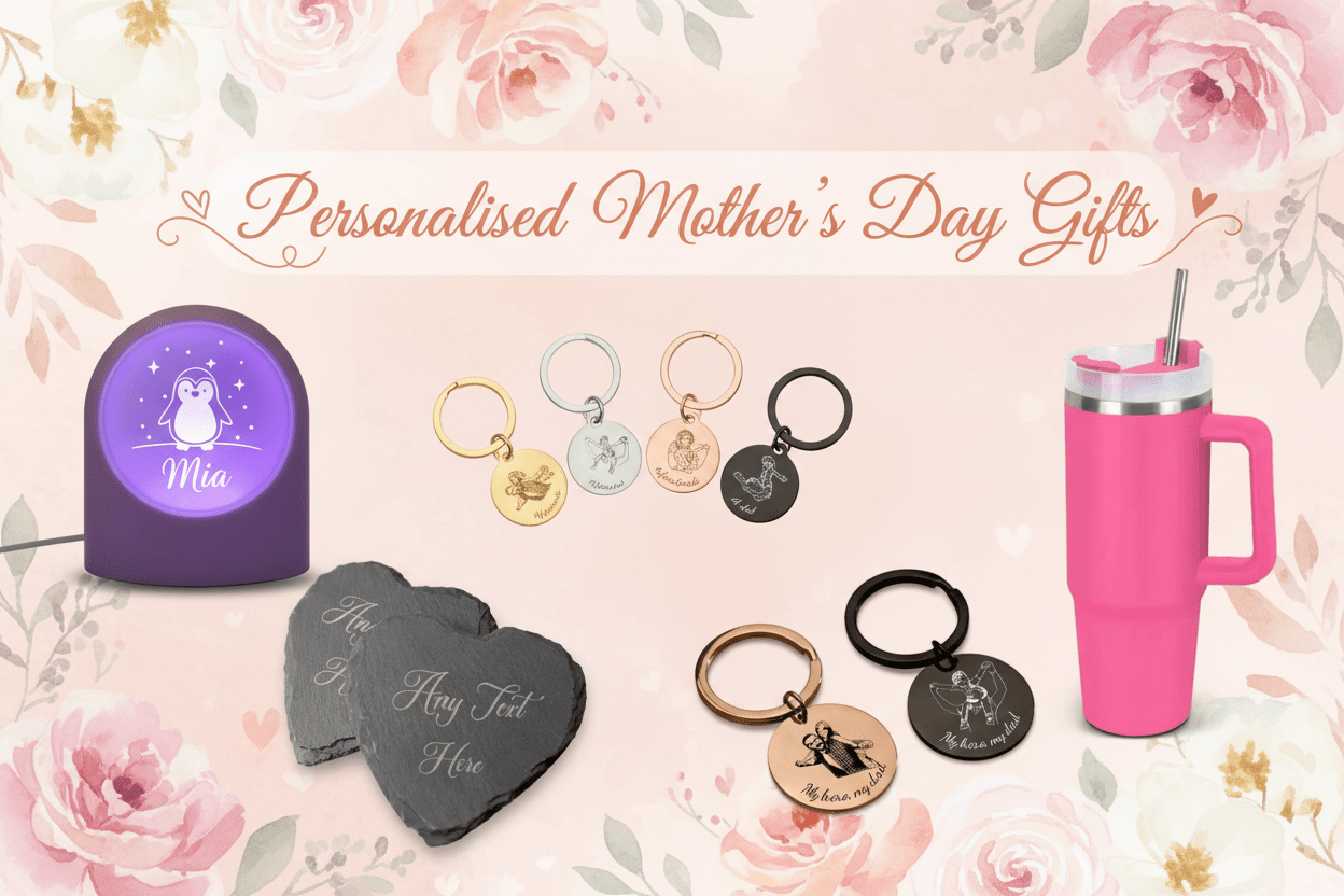 Personalised Mother's Day Gifts - Pixel Burn Custom Laser Creations