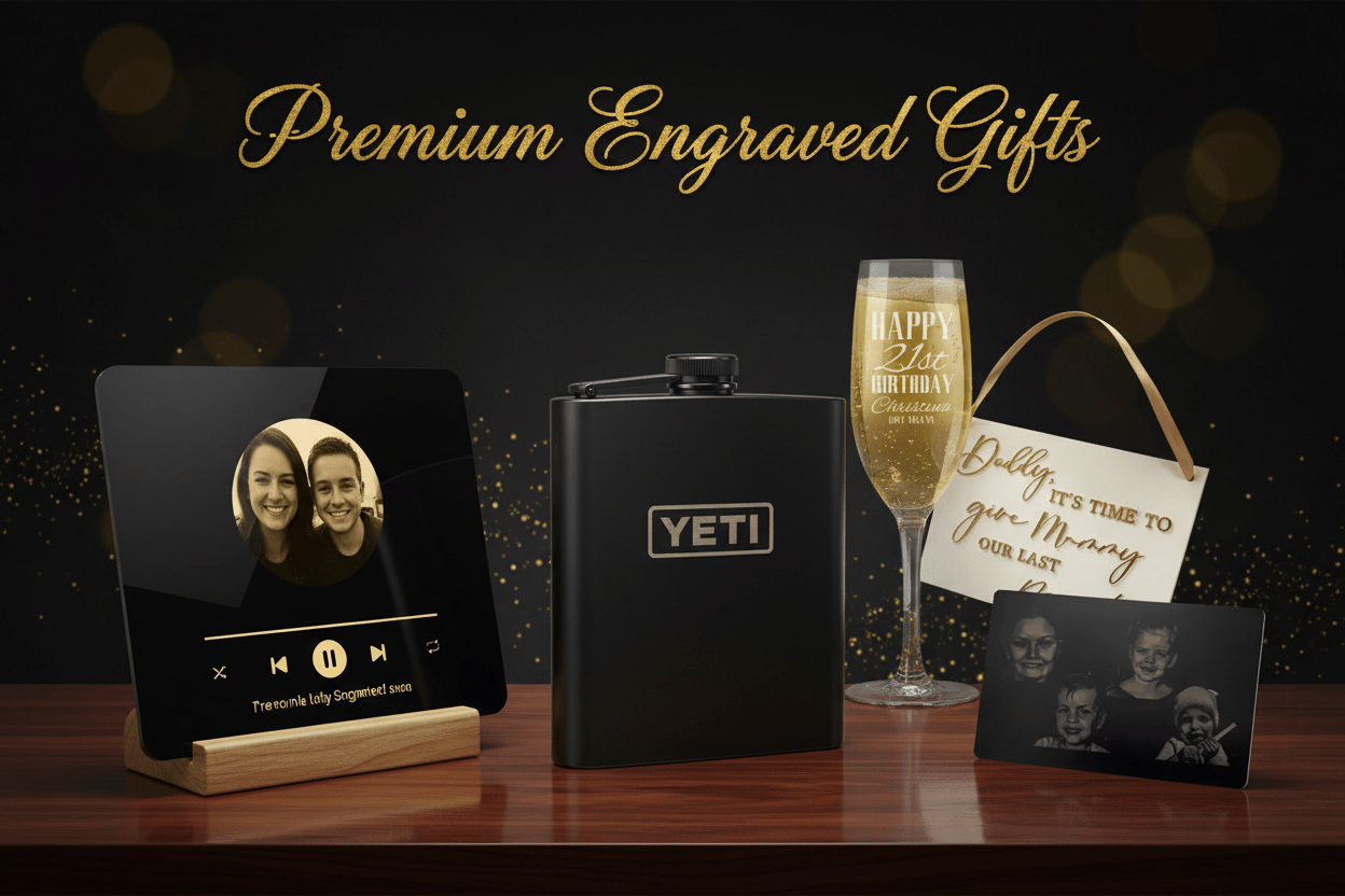 Premium Engraved Gifts - Pixel Burn Custom Laser Creations