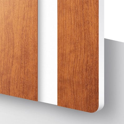 Pixel Burn DuoTone™ Pearwood / White Engraving Laminate – 1.6mm - Pixel Burn Custom Laser Creations