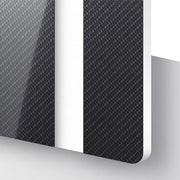 Pixel Burn DuoTone™ Carbon / White Engraving Laminate – 0.2mm - Pixel Burn Custom Laser Creations