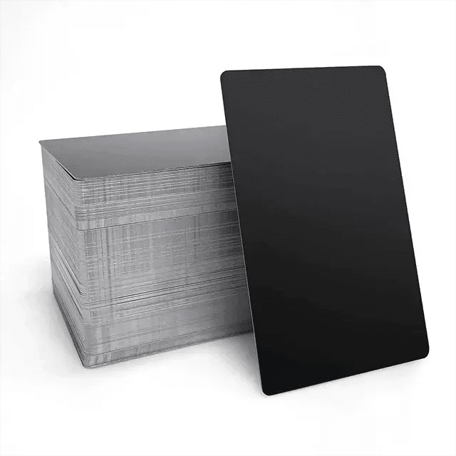 Metal Business Card Blanks for Laser Engraving - Pixel Burn Custom Laser Creations