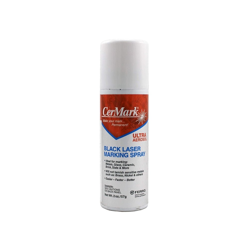 CerMark Ultra Black Laser Marking Spray - Pixel Burn Custom Laser Creations