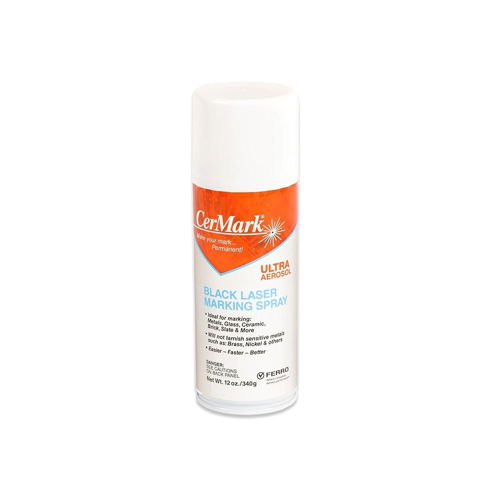 CerMark Ultra Black Laser Marking Spray - Pixel Burn Custom Laser Creations