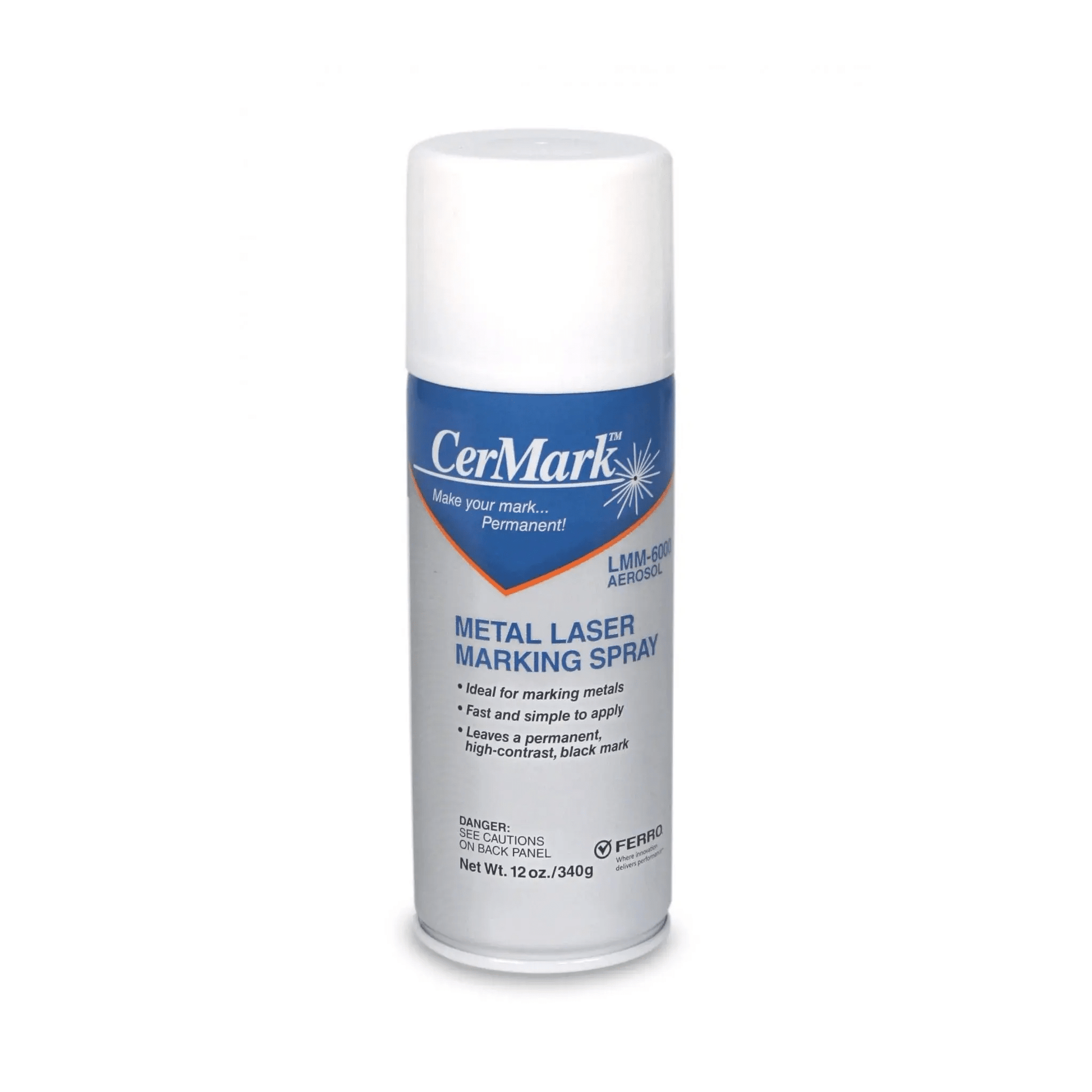 CerMark LMM - 6000 Laser Marking Spray 340g - Pixel Burn Custom Laser Creations