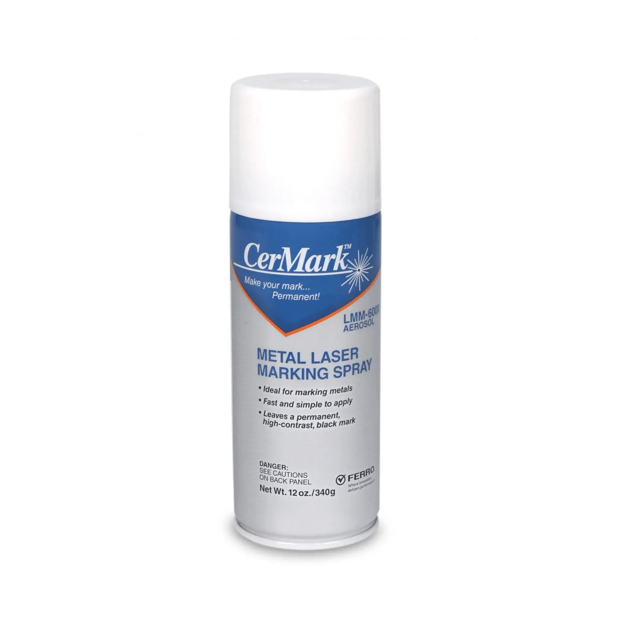 CerMark LMM - 6000 Laser Marking Spray 340g - Pixel Burn Custom Laser Creations