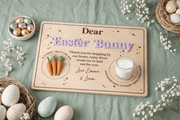 Personalised Easter Bunny Board | Custom Easter Eve Tray - Pixel Burn Custom Laser Creations