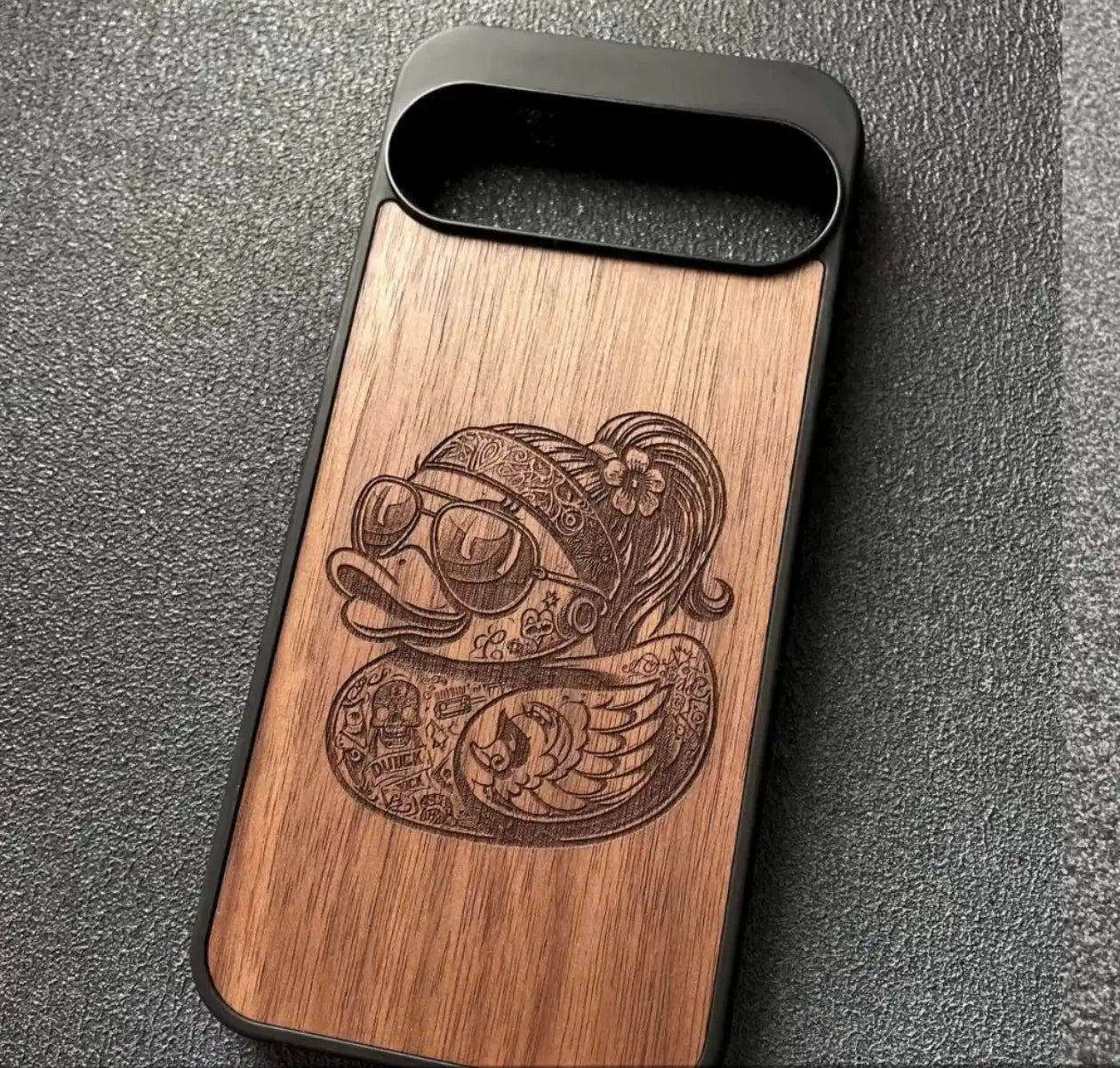 Personalised Wooden iPhone Case – Custom Laser Engraved Pixel Burn Laser Creations