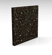 Black Midnight Glitter Acrylic Pixel Burn Laser Blanks