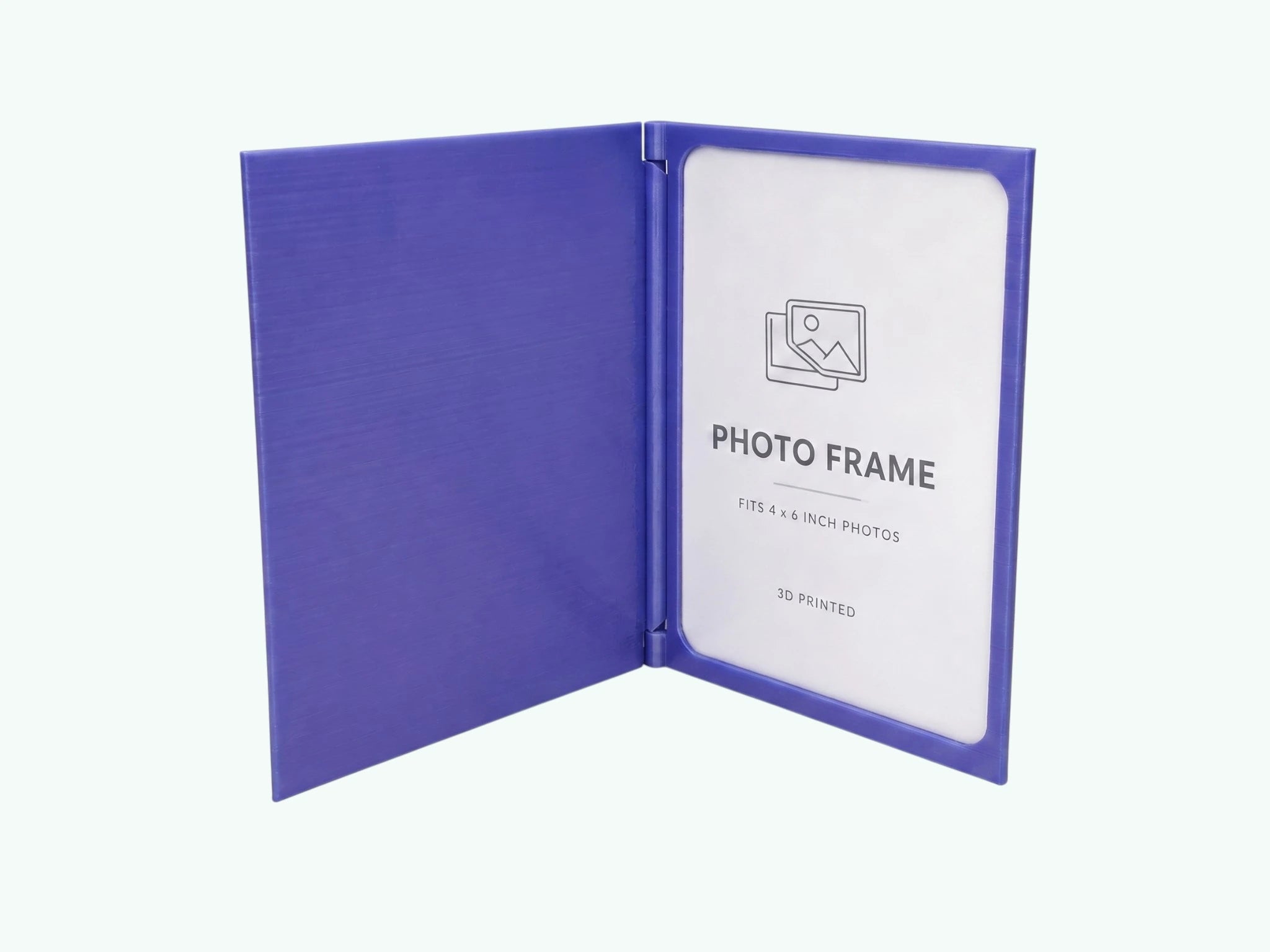 Personalised 3D Printed Book Style Photo Frame