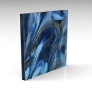 Blue Gold Starlight Shimmer Acrylic Pixel Burn Laser Blanks