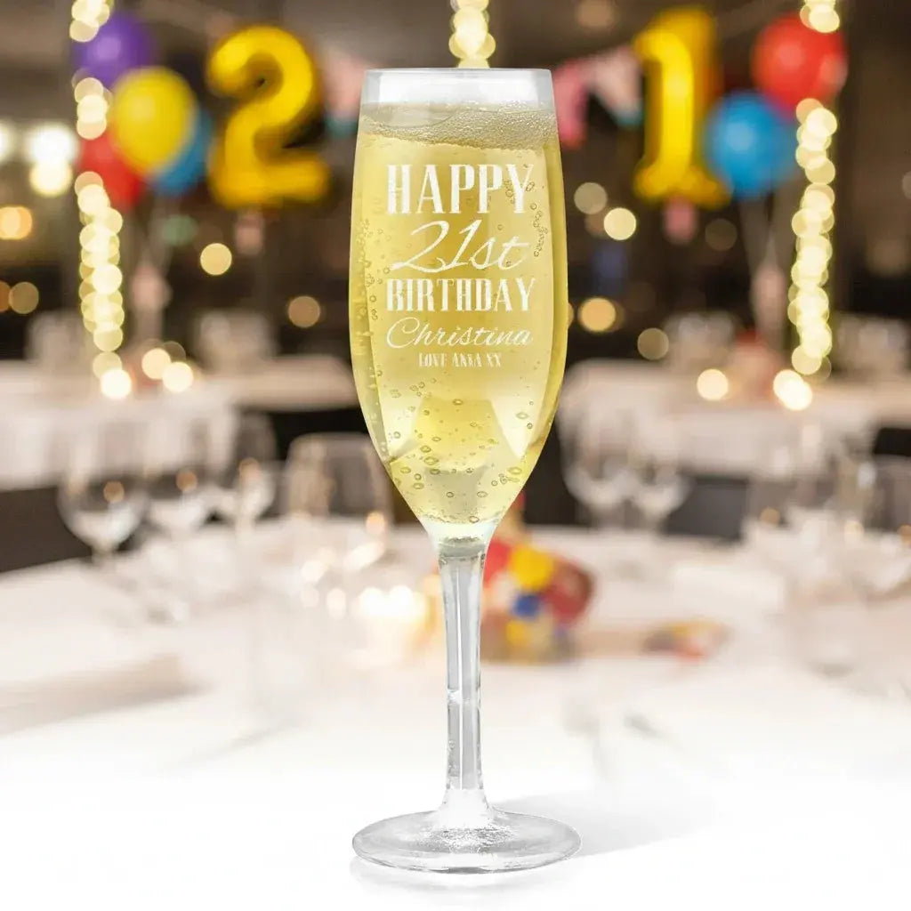 Engraved Wine Glass Pixel Burn Custom Laser Creations