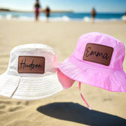 Personalised Kids Bucket Hat Pixel Burn Custom Laser Creations