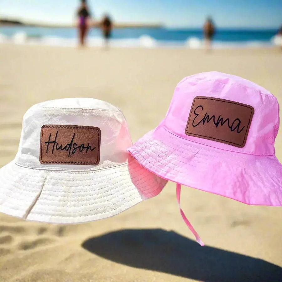 Personalised Kids Bucket Hat - Pixel Burn Custom Laser Creations