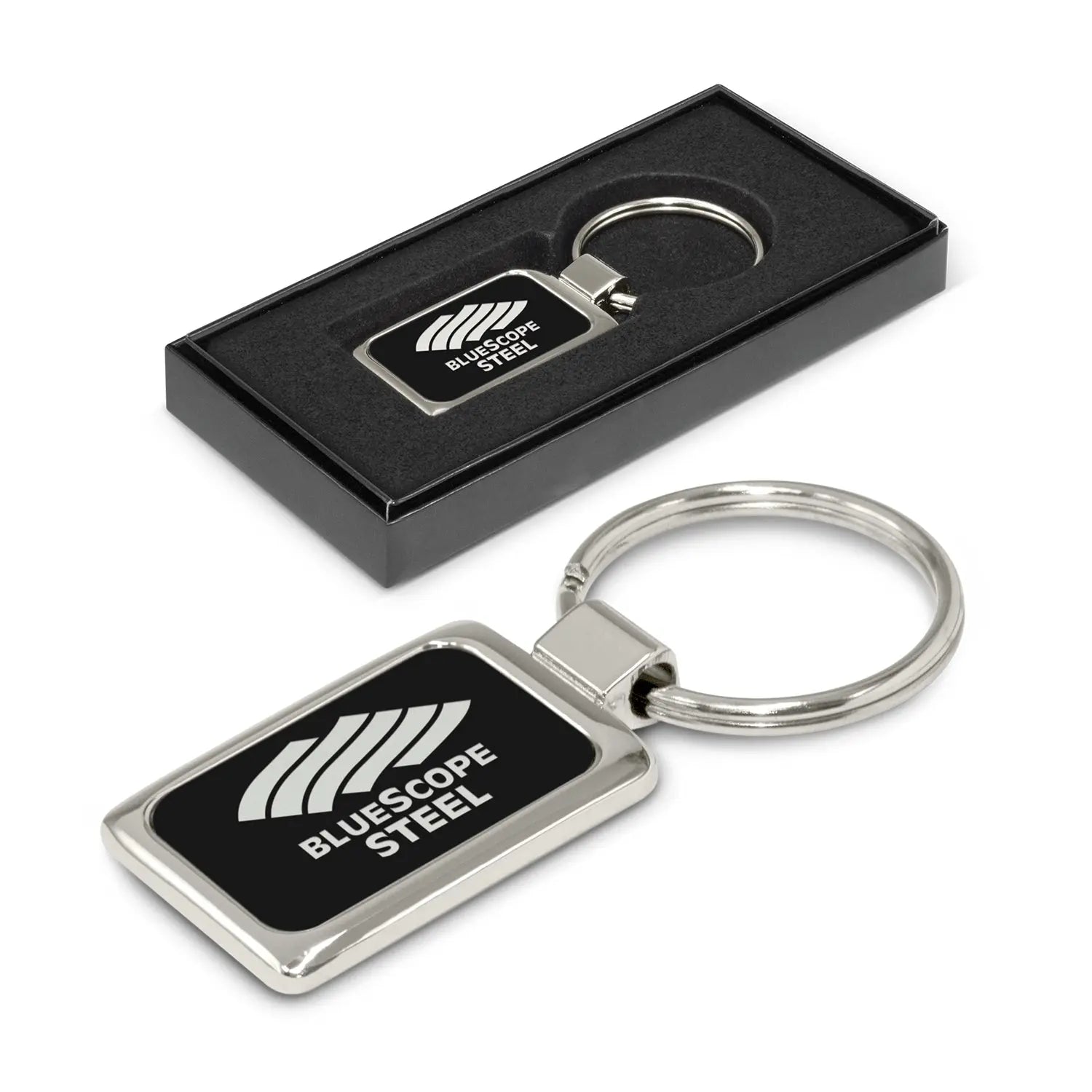 Personalised Metal Keyring - Custom Engraved - Pixel Burn Custom Laser Creations