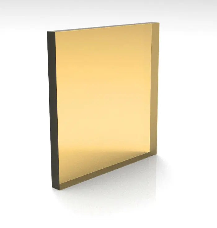 Antique Gold Mirror Acrylic Pixel Burn Laser Blanks