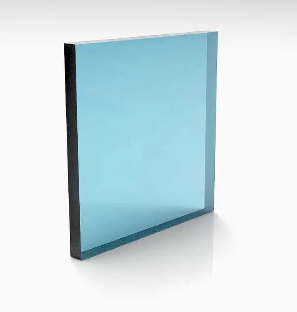 Baby Blue Mirror Acrylic Pixel Burn Laser Blanks