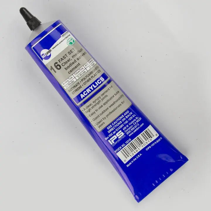 Weldon 16 - Acrylic Glue Medium Bodied Fast Setting Cement - Pixel Burn Custom Laser Creations