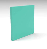 Aqua Solid Acrylic Pixel Burn Laser Blanks