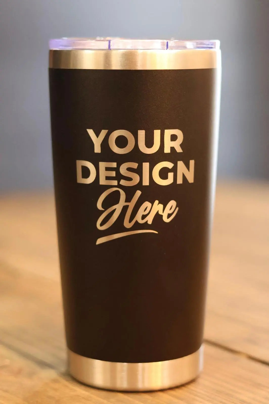 Personalised Tumbler Engraved Stainless Steel Pixel Burn Custom Laser Creations