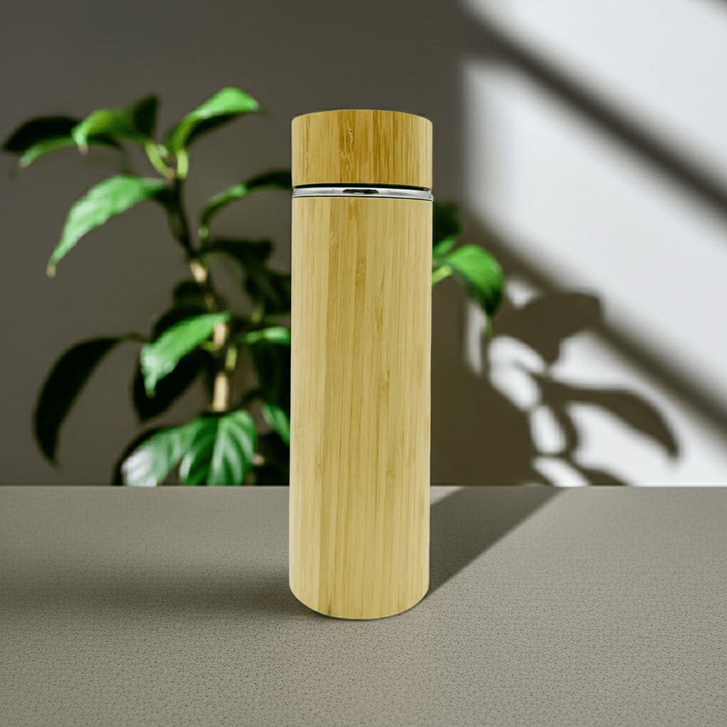 Bamboo Bottle Blank - 400ml - Pixel Burn Custom Laser Creations