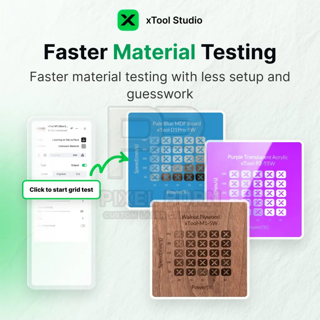 xTool Studio Windows Software Download - Pixel Burn Custom Laser Creations