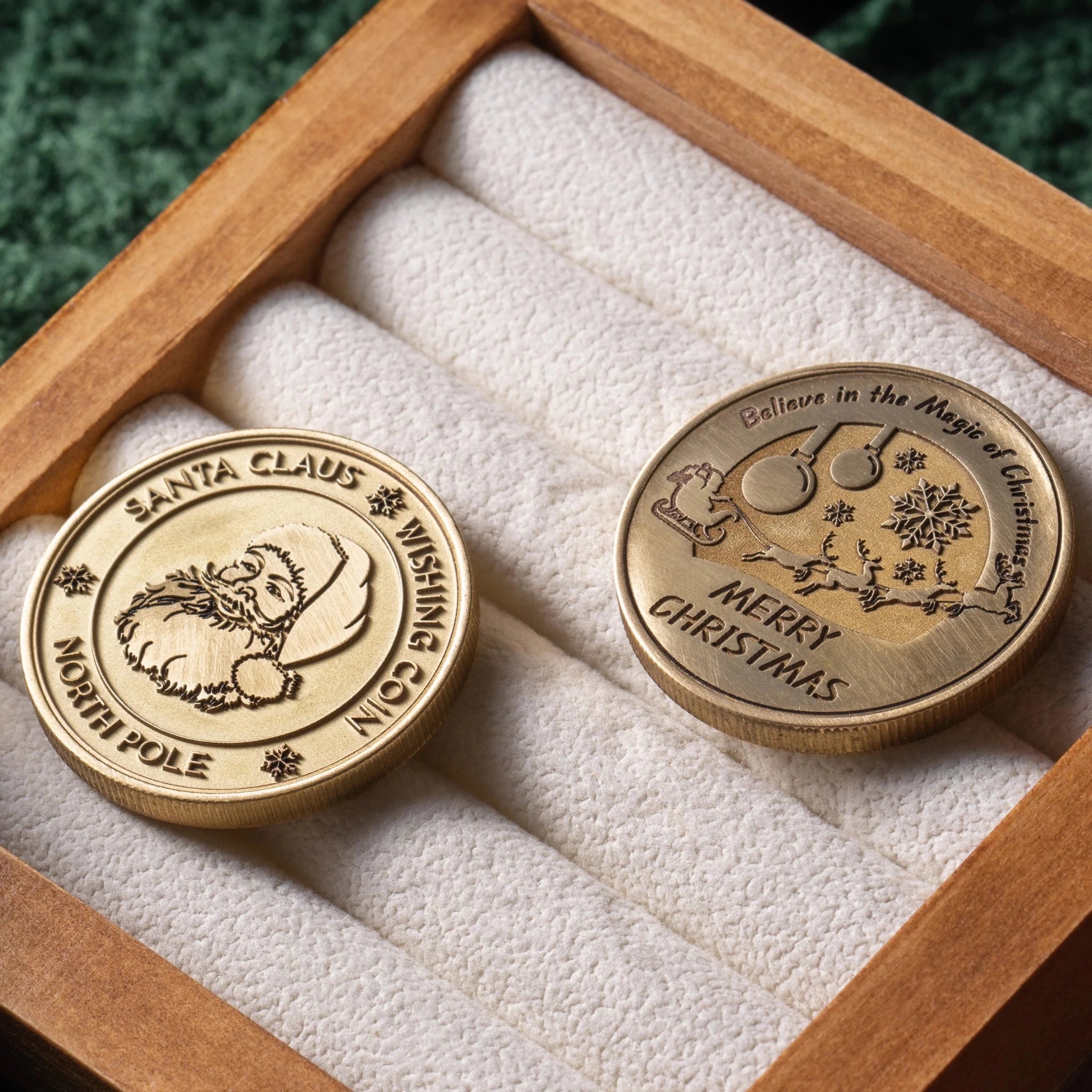 Blank Commemorative Coins for Laser Engraving (5pcs) - Pixel Burn Custom Laser Creations