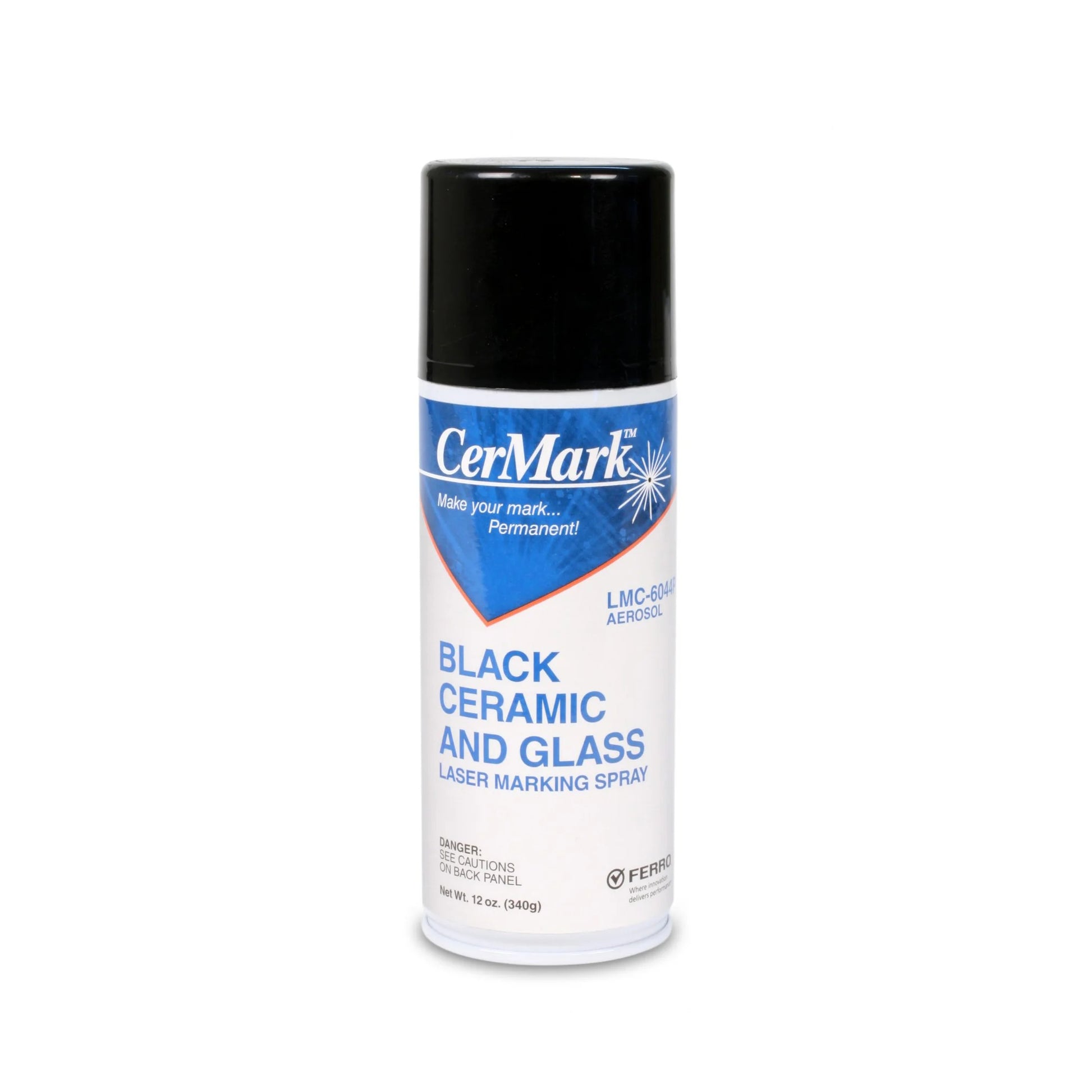 CerMark Black Ceramic & Glass Laser Marking Spray 340g - Pixel Burn Custom Laser Creations