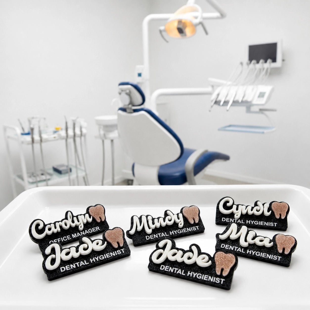 Custom Acrylic Name Badge Personalised - Pixel Burn Custom Laser Creations