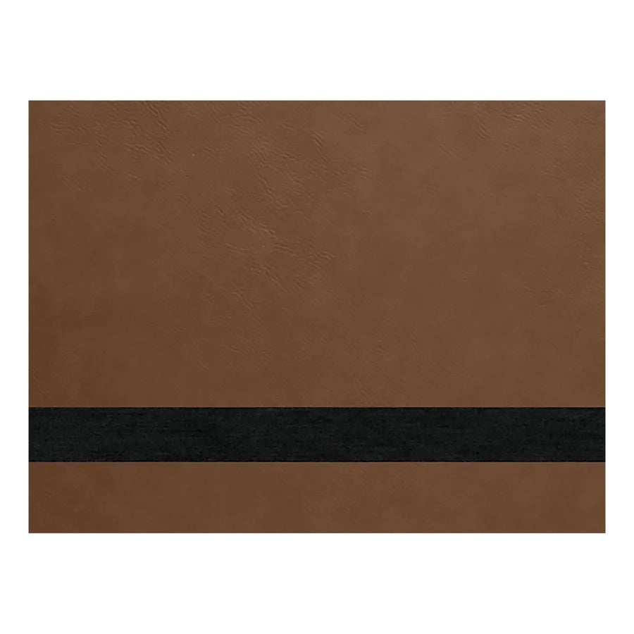 Laser Leather 0.65mm Brown/Black - Pixel Burn Custom Laser Creations