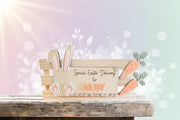 Deluxe Personalised Easter Bunny Crate - Pixel Burn Custom Laser Creations