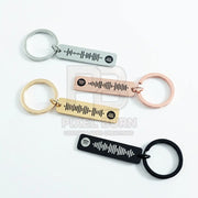 Spotify Custom Song Code Keychain Pixel Burn Custom Laser Creations