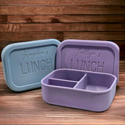 Personalised Kids Lunch Box Pixel Burn Custom Laser Creations