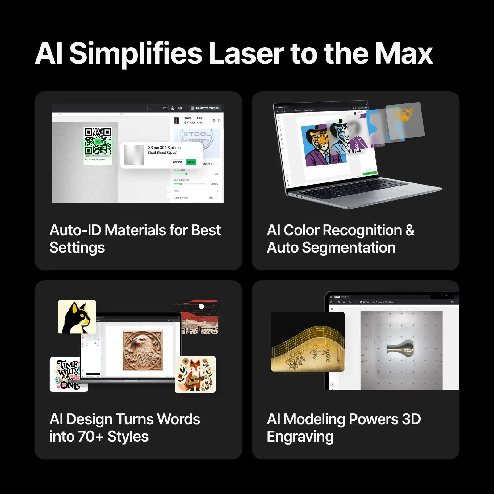 xTool F2 Ultra 60W MOPA & 40W Diode Dual Laser Engraver - Pixel Burn Custom Laser Creations