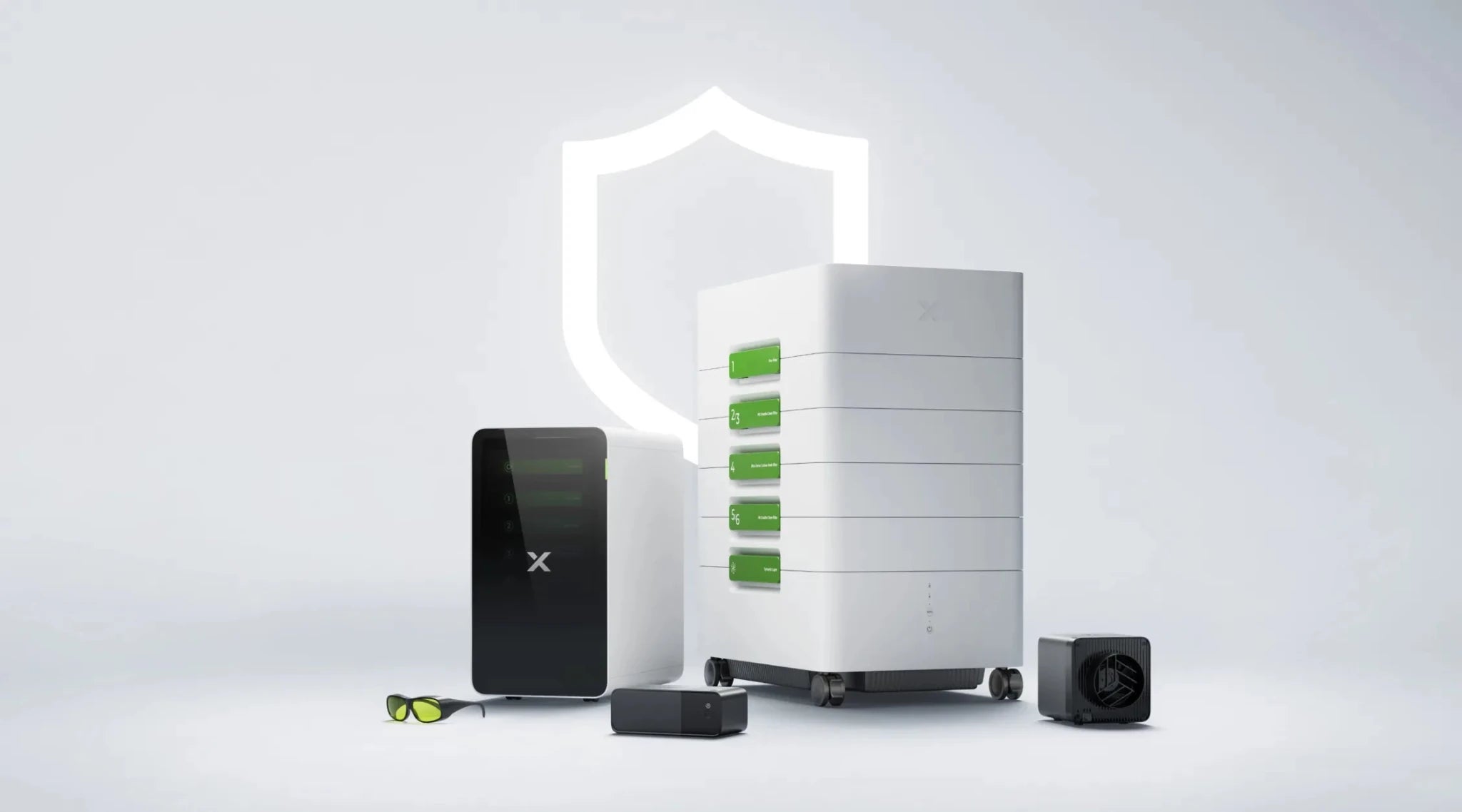 xTool SafetyPro™ AP2 / AP2 Max Air Purifier with SuperCyclone - Pixel Burn Custom Laser Creations