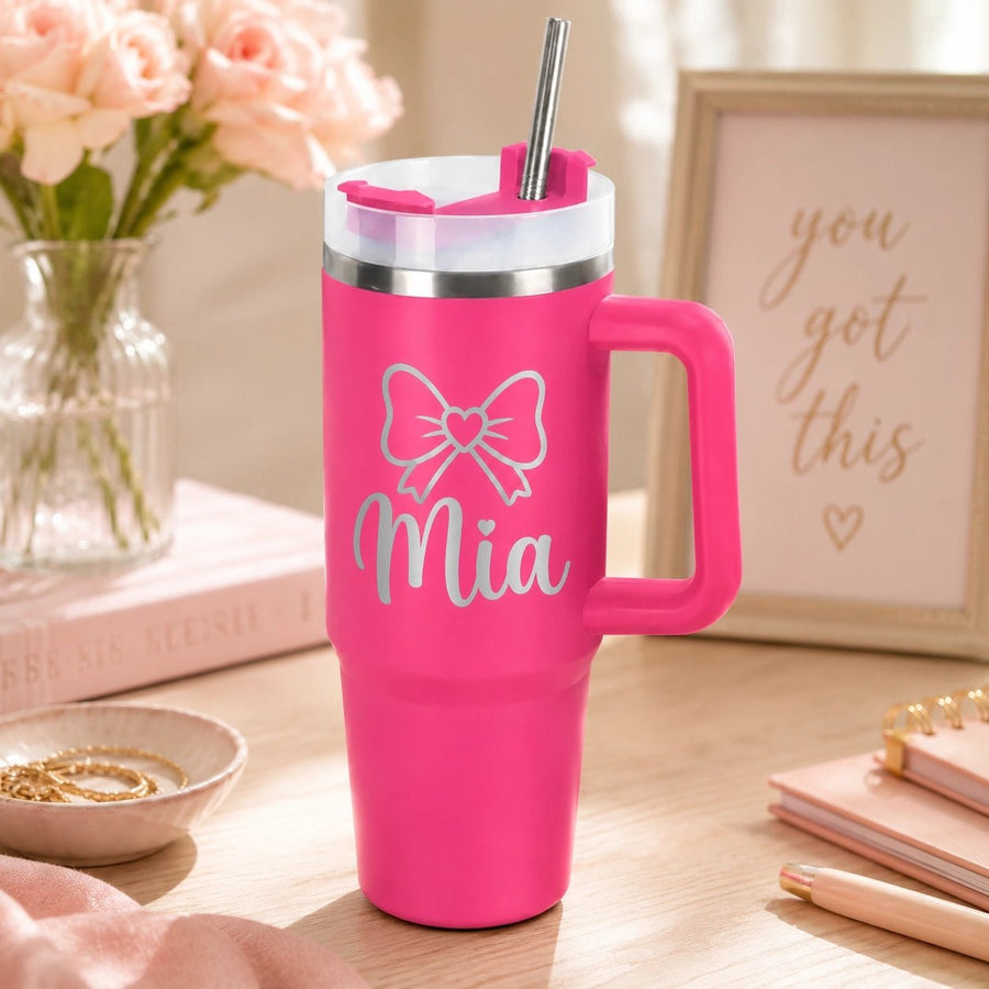 Personalised Custom Engraved Tumbler - Pixel Burn Custom Laser Creations