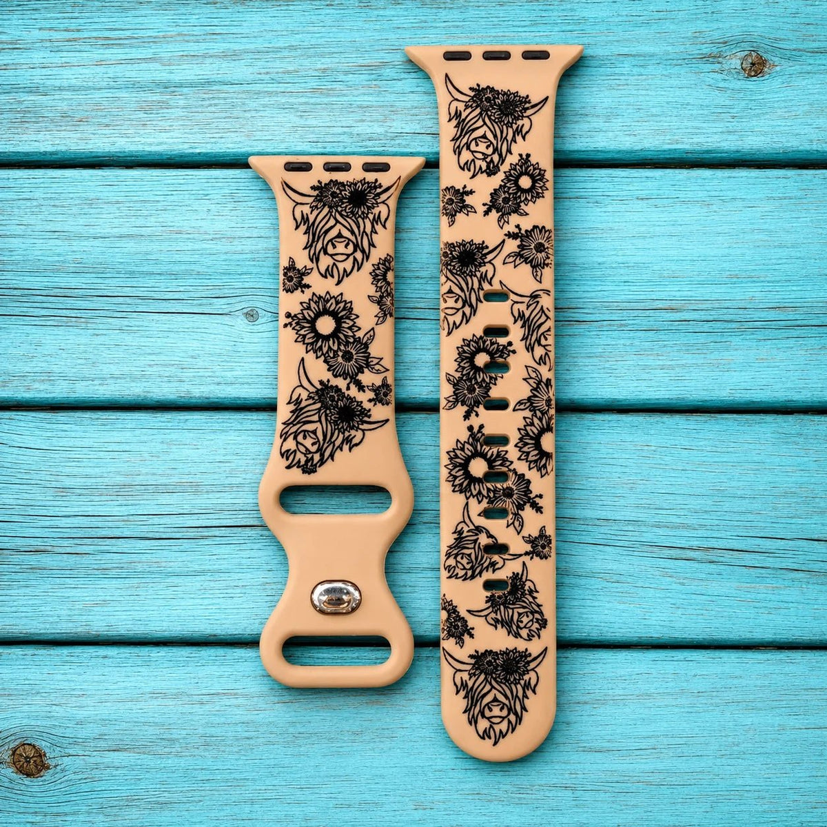 Personalised Engraved Apple Watch Band - Pixel Burn Custom Laser Creations