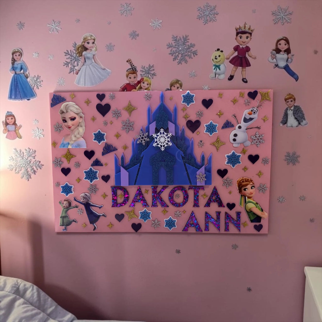 Personalised Kids Triple Layer Name Sign