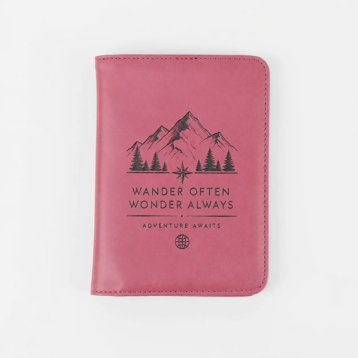 Personalised Laser Engraved Passport Wallet - Pixel Burn Custom Laser Creations