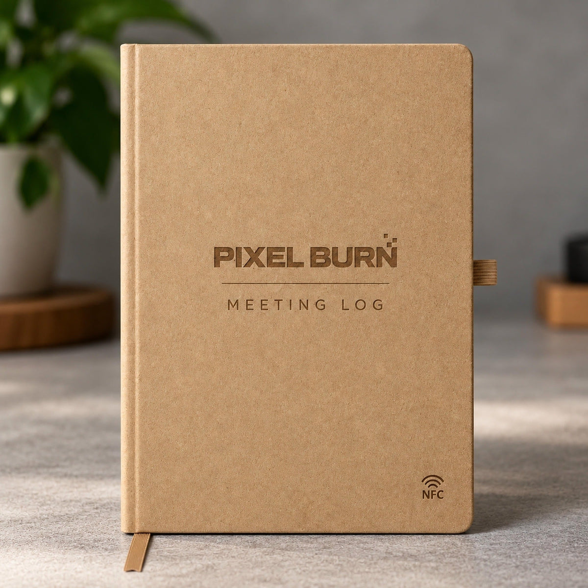 Personalised Smart Connect NFC Notebook - Pixel Burn Custom Laser Creations