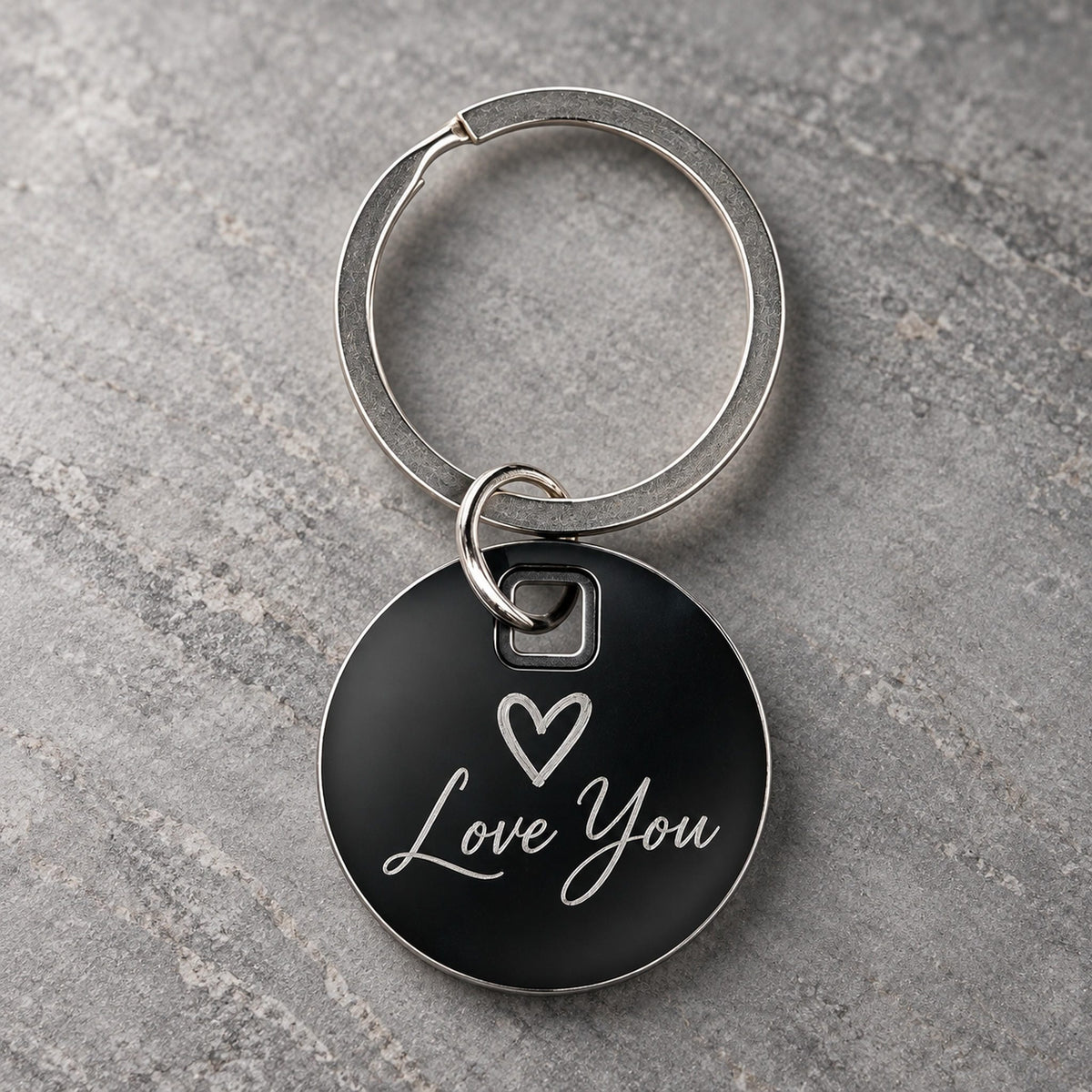 Personalised Stainless Steel Keytag - Pixel Burn Custom Laser Creations