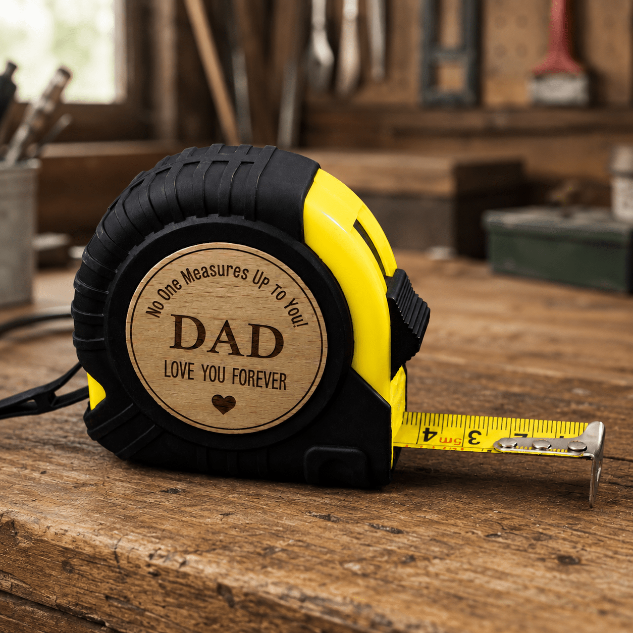Personalised Tape Measure - Pixel Burn Custom Laser Creations