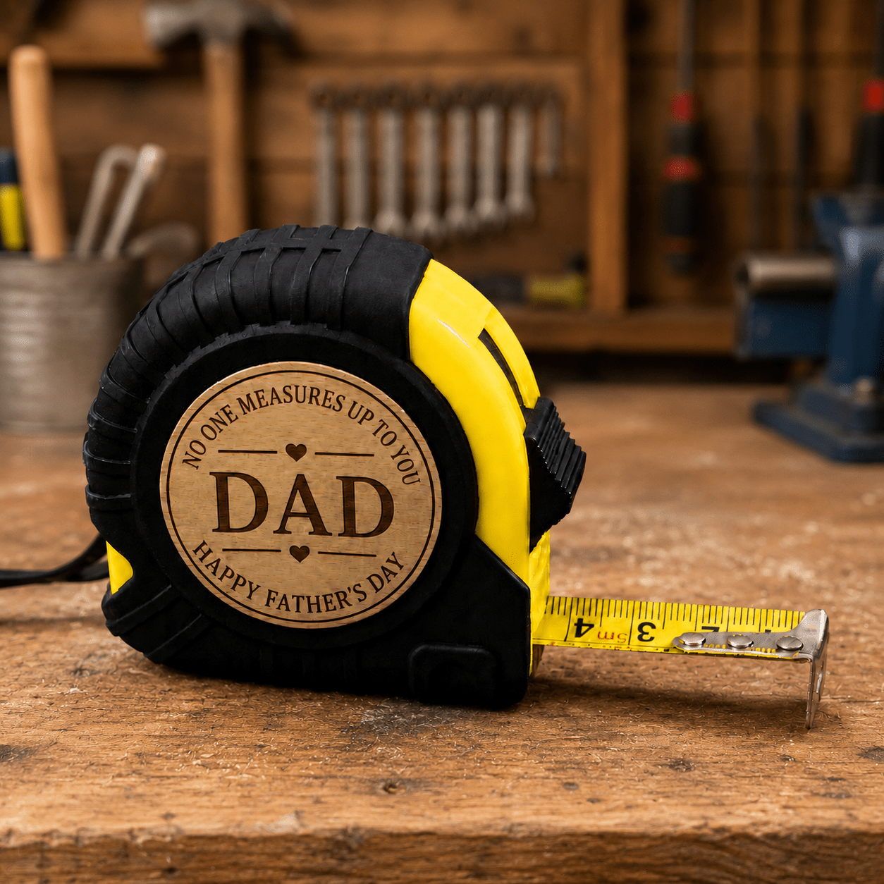 Personalised Tape Measure - Pixel Burn Custom Laser Creations